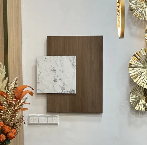 غطاء لوحة كهربائية خشبي