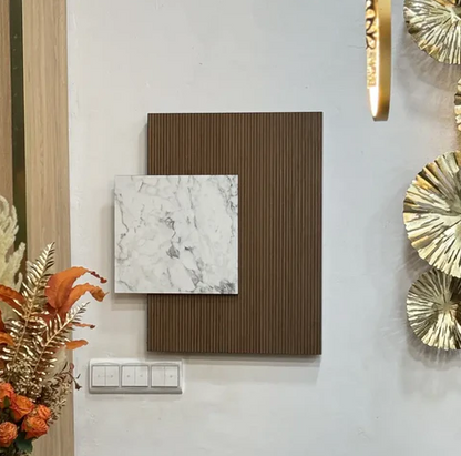 غطاء لوحة كهربائية خشبي